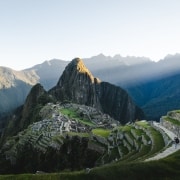 Guests explore ancient ruins while enjoying Machu Picchu tours.