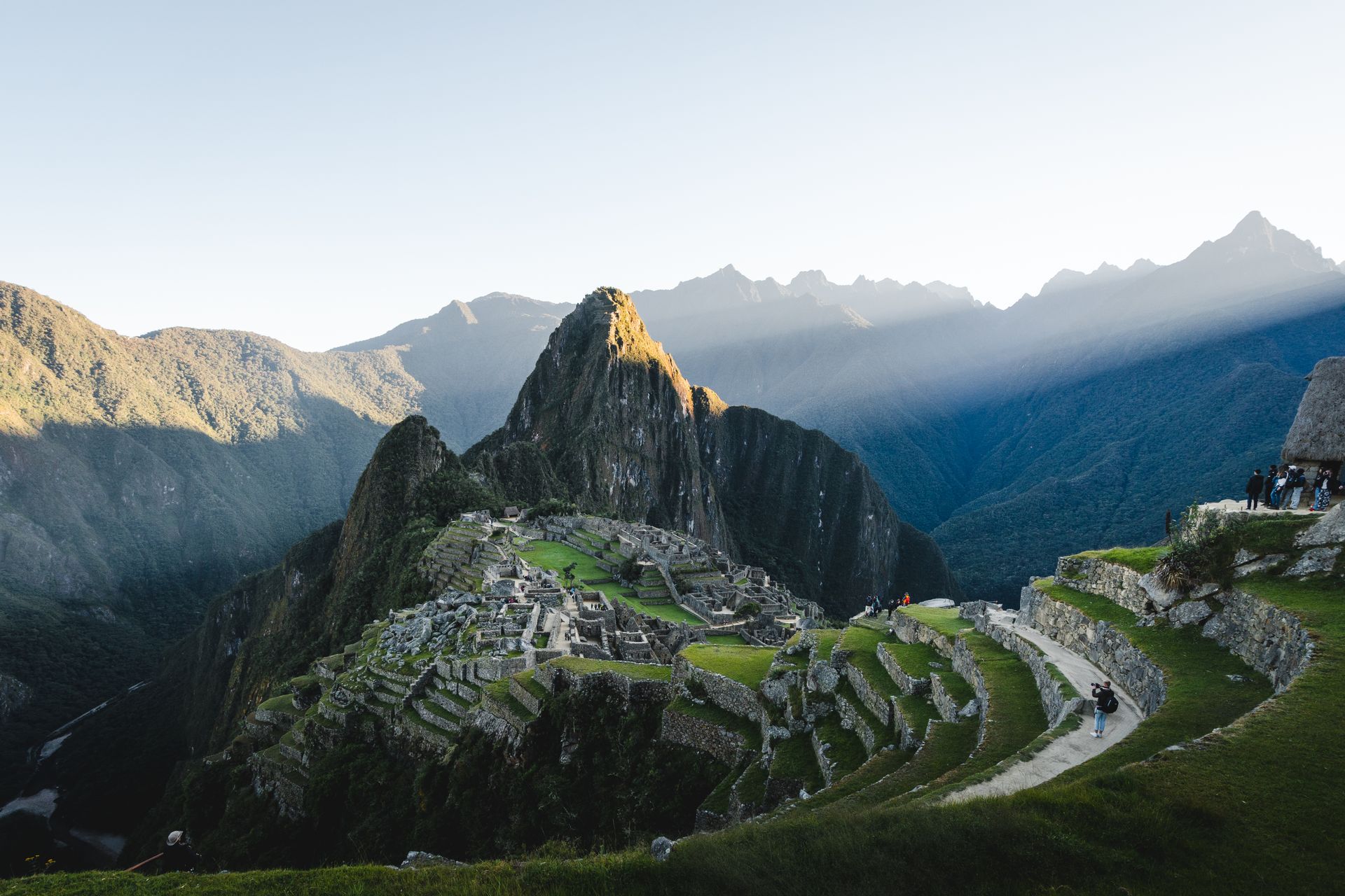 Machu Picchu at sunrise